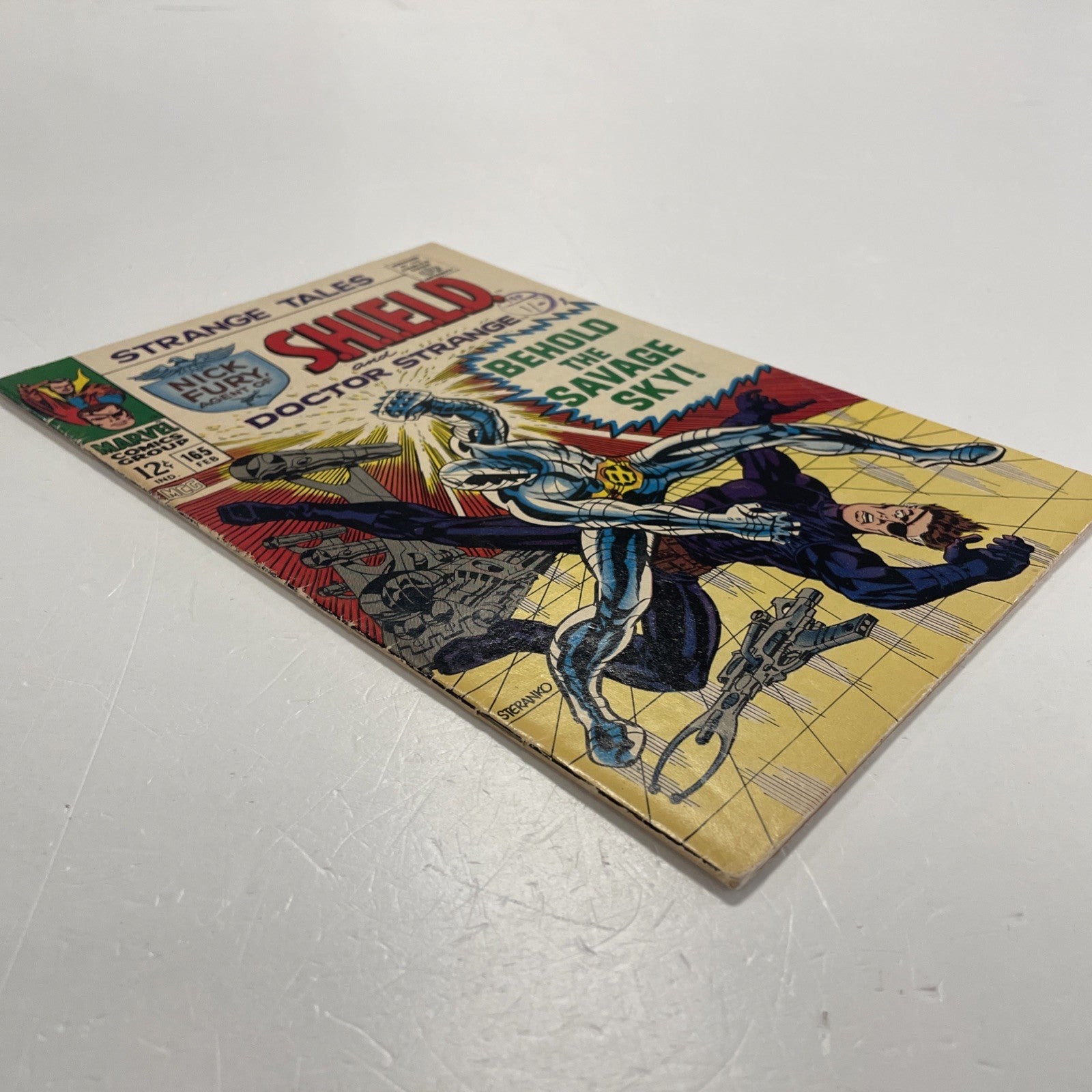 Strange Tales #165 1968 FN- 1st Appearance of Voltorg Pence Stamp3