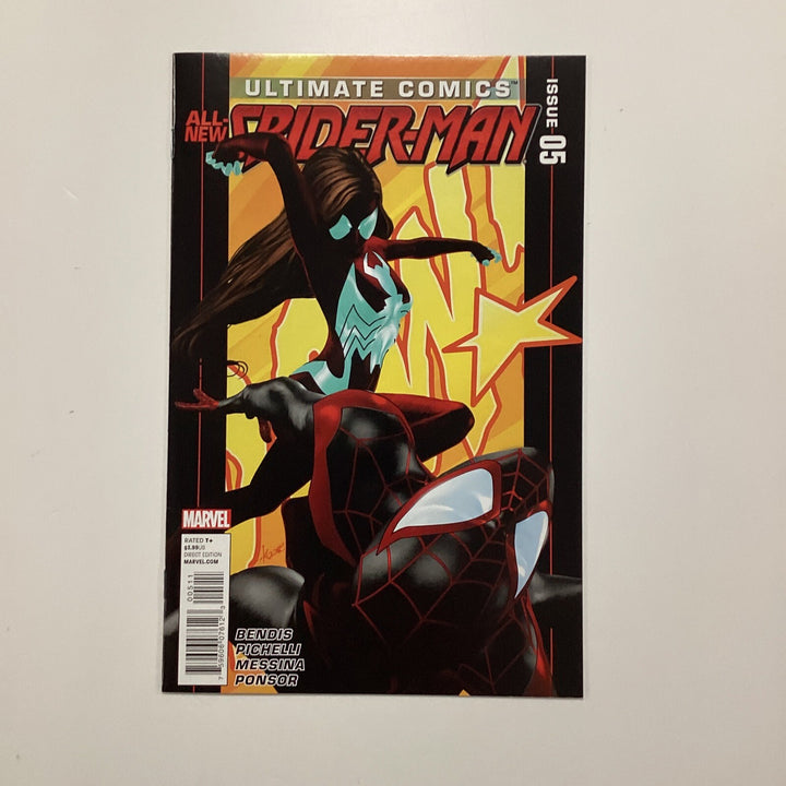 All-New Spider-man #5 2011 VF/NM Origin of Black & Red Costume0
