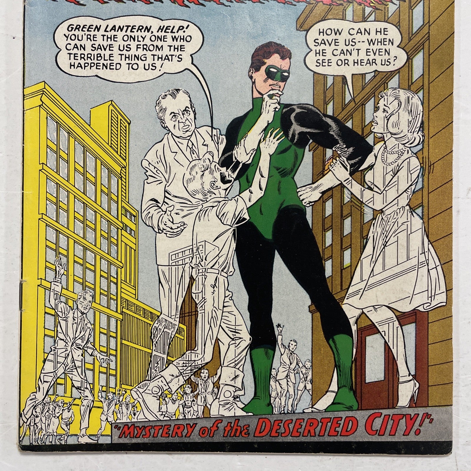 Green Lantern #27 1964 VG/FN Pence Stamp2