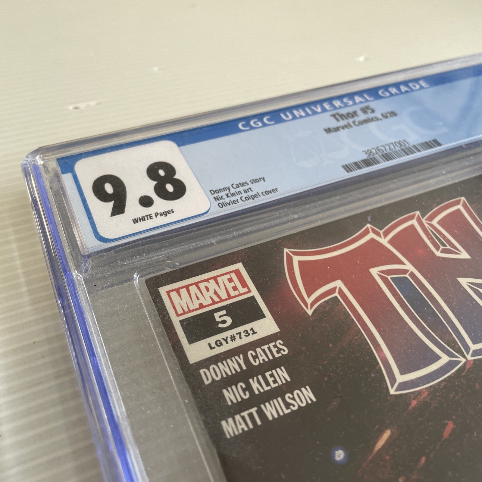 Thor #5 2020 CGC 9.8 1st Print First Black Winter1