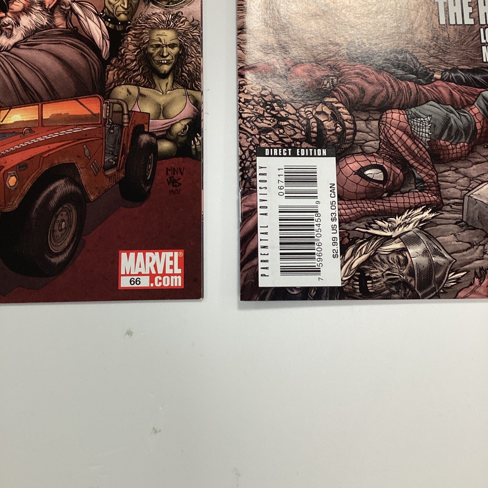 Wolverine Old Man Logan #66 & #67 2008 VF+ 1st Appearance of Old Man Logan5