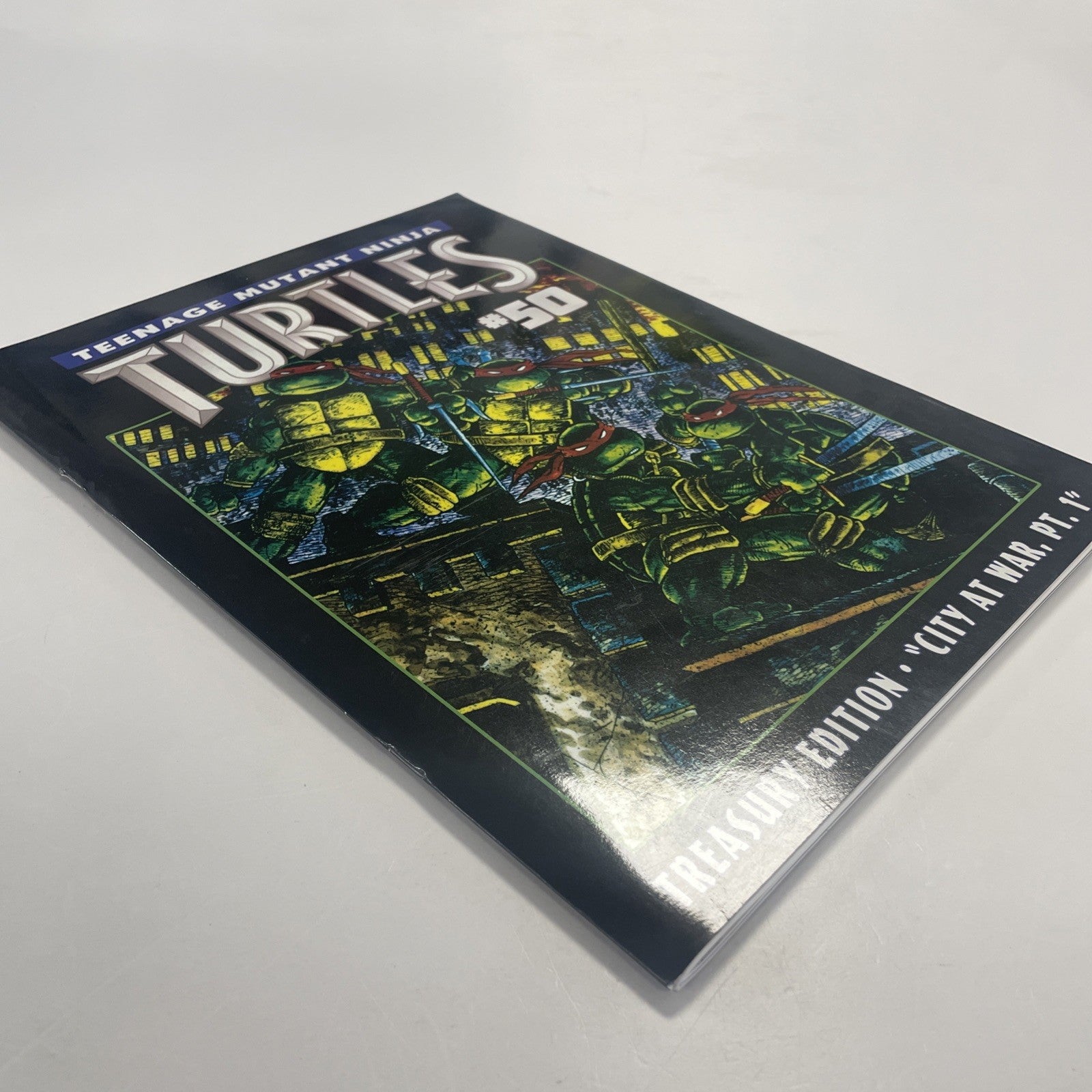 Teenage Mutant Ninja Turtles #50 2013 Treasury Editon Oversized City At War Pt13