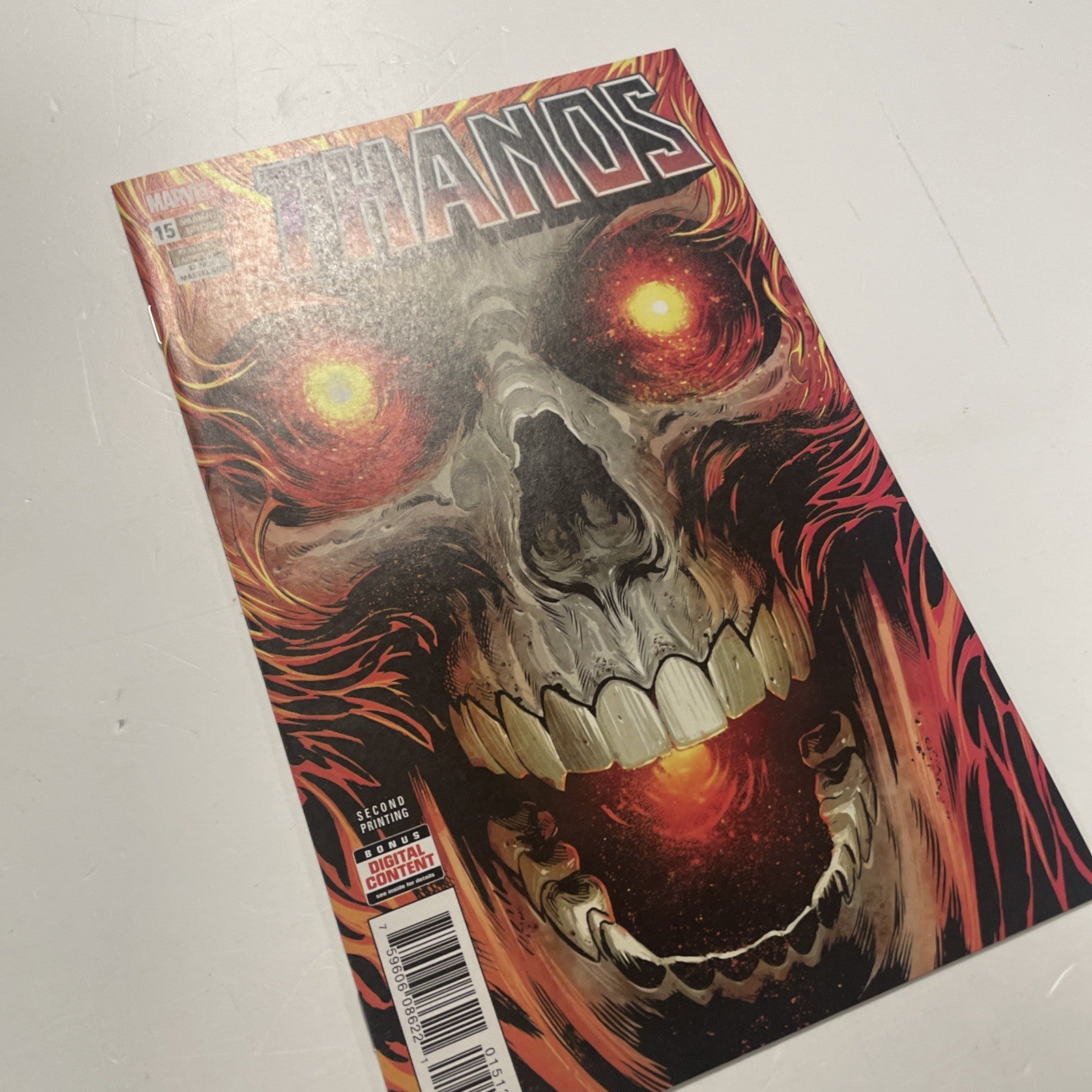 Thanos #15 2018 VF/NM  2nd Print Variant Frank Castle Cosmic Ghost Rider6