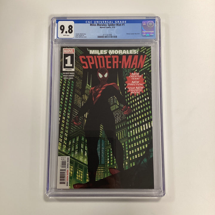 Miles Morales Spider-man #1 2019 CGC 9.80