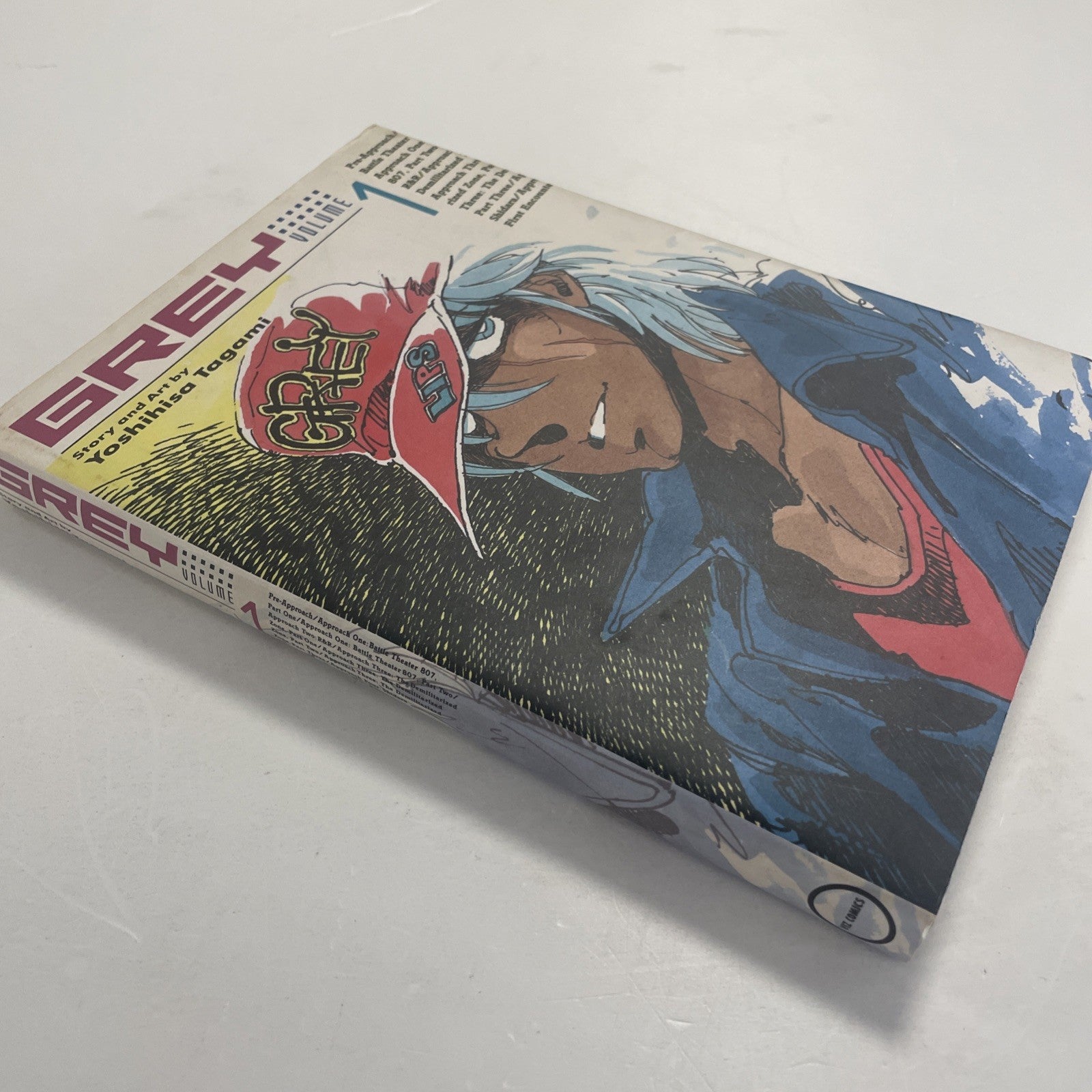 Grey Volume 1 1989 Perfect Collection Yoshihisa Tagami Manga  Viz Graphic Novel3