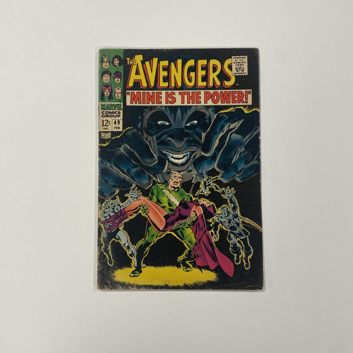 Avengers #49 1968 VG-  Scarlet Witch QuitS 1st Appearance of Typhon Cent Copy