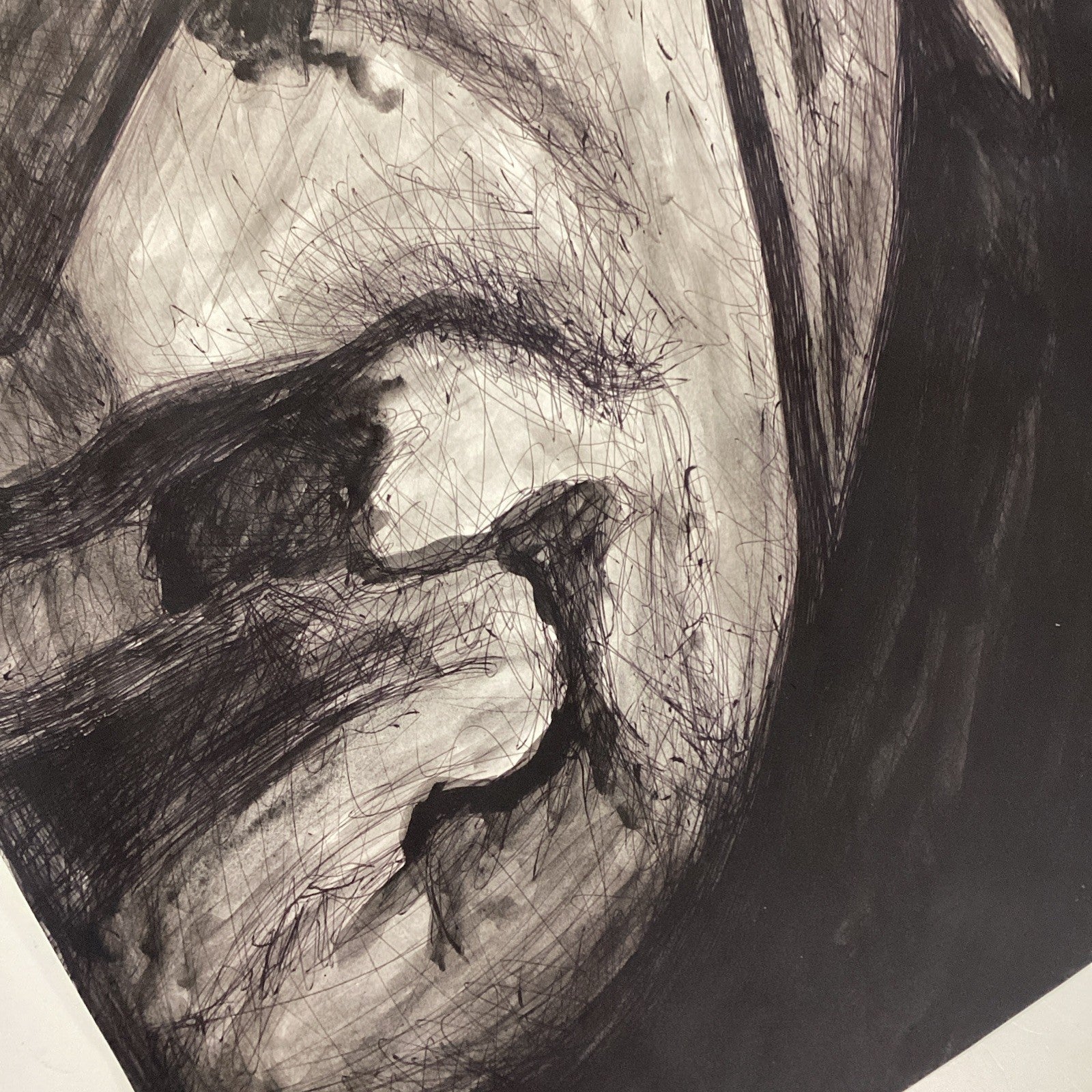 Batman Original Art by Becky Knapp with COA (80x59cm)7