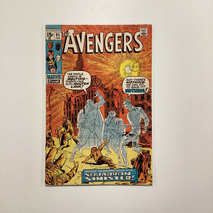 Avengers #85 1971 FN- 1st Appearance of Squadron Supreme0