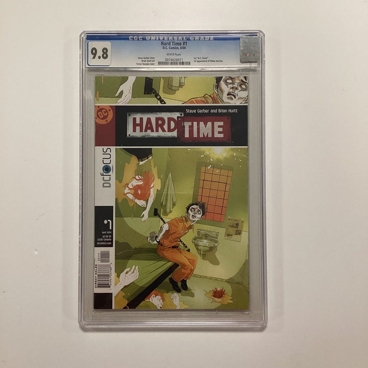 Hard Time #1 CGC 9.8 2004 1st Appearance Of DC Focus And Ethan Harrow