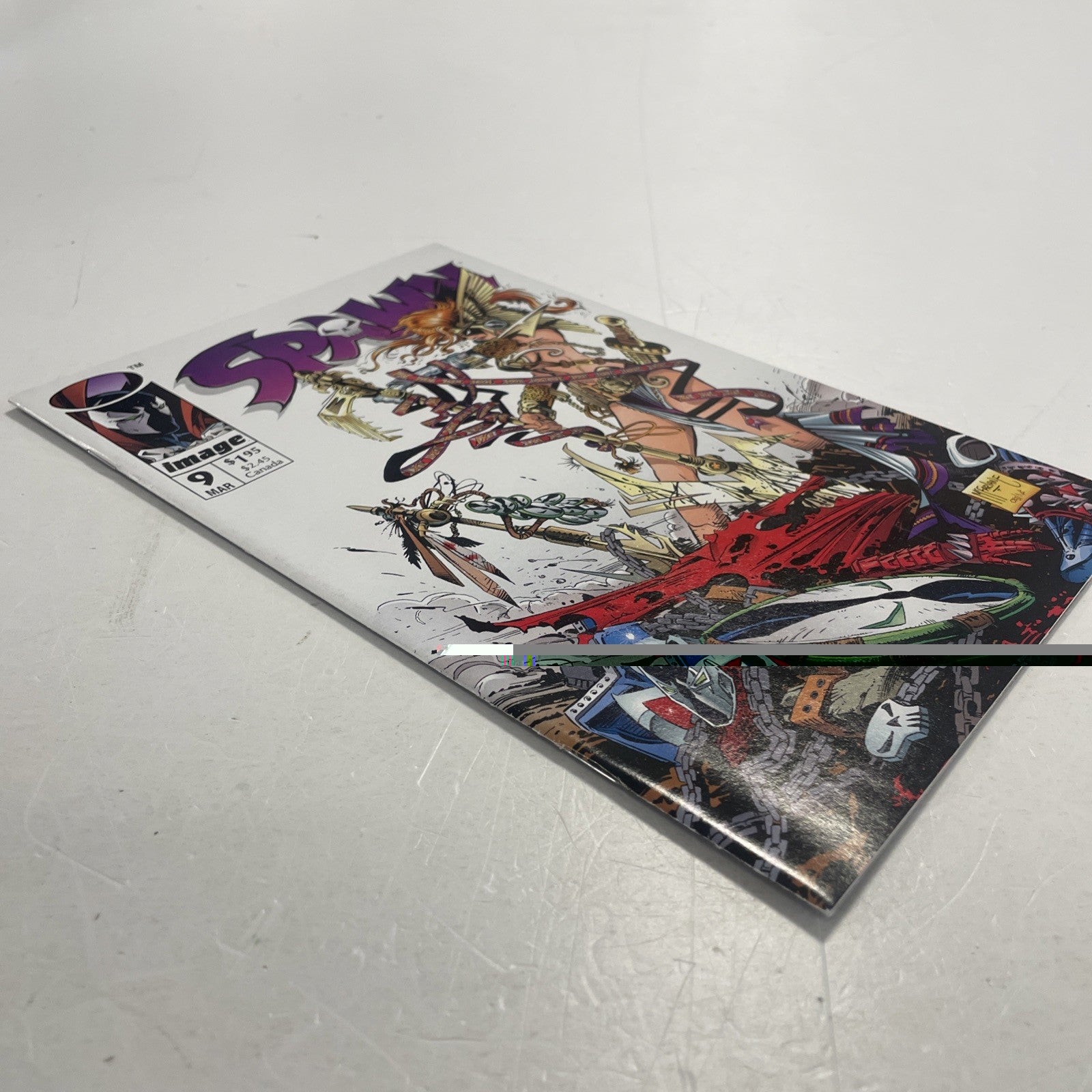 Spawn #9 1993 VF/NM 1st Appearance Of Angela Todd McFarlane3