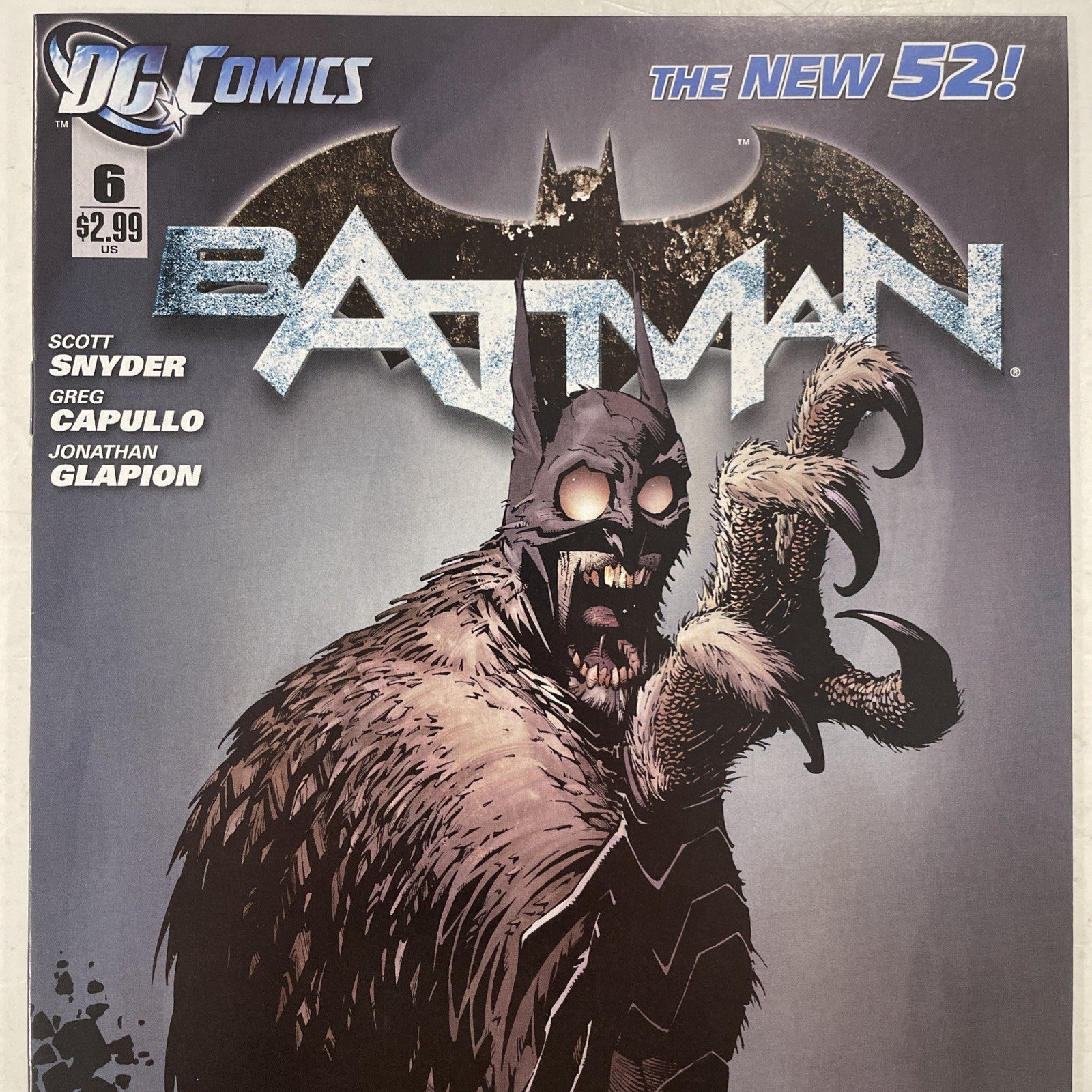 Batman #6 2012 NM 1st Court of Owls First Print1