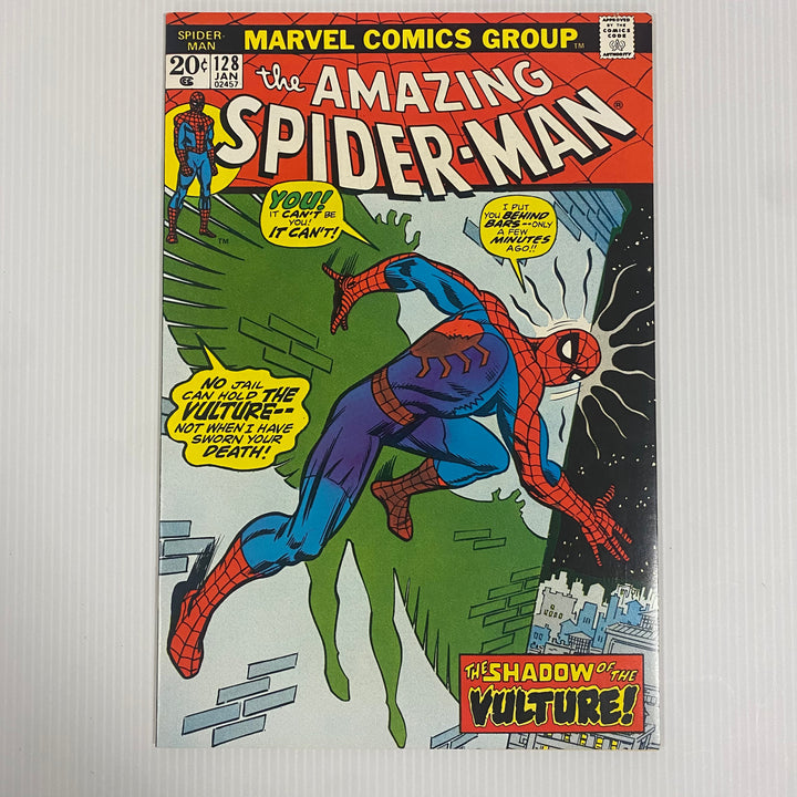 Amazing Spider-Man #128 1974 NM- Vulture appearance