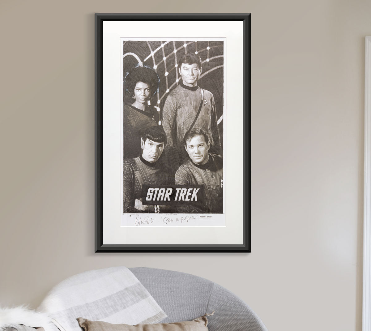 Star Trek Forever! Original Art by Robert Bailey