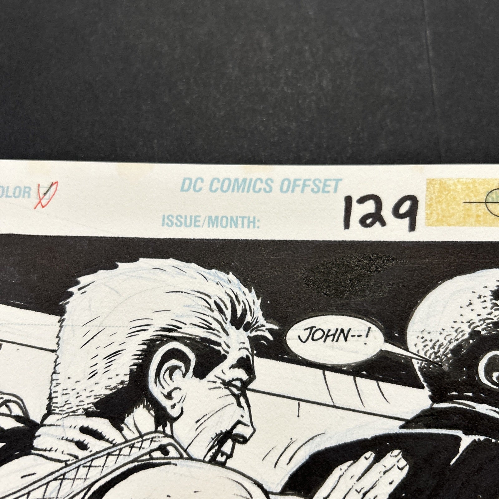 Original Artwork for Hellblazer #129 Page 11 by John Higgins DC Comics10