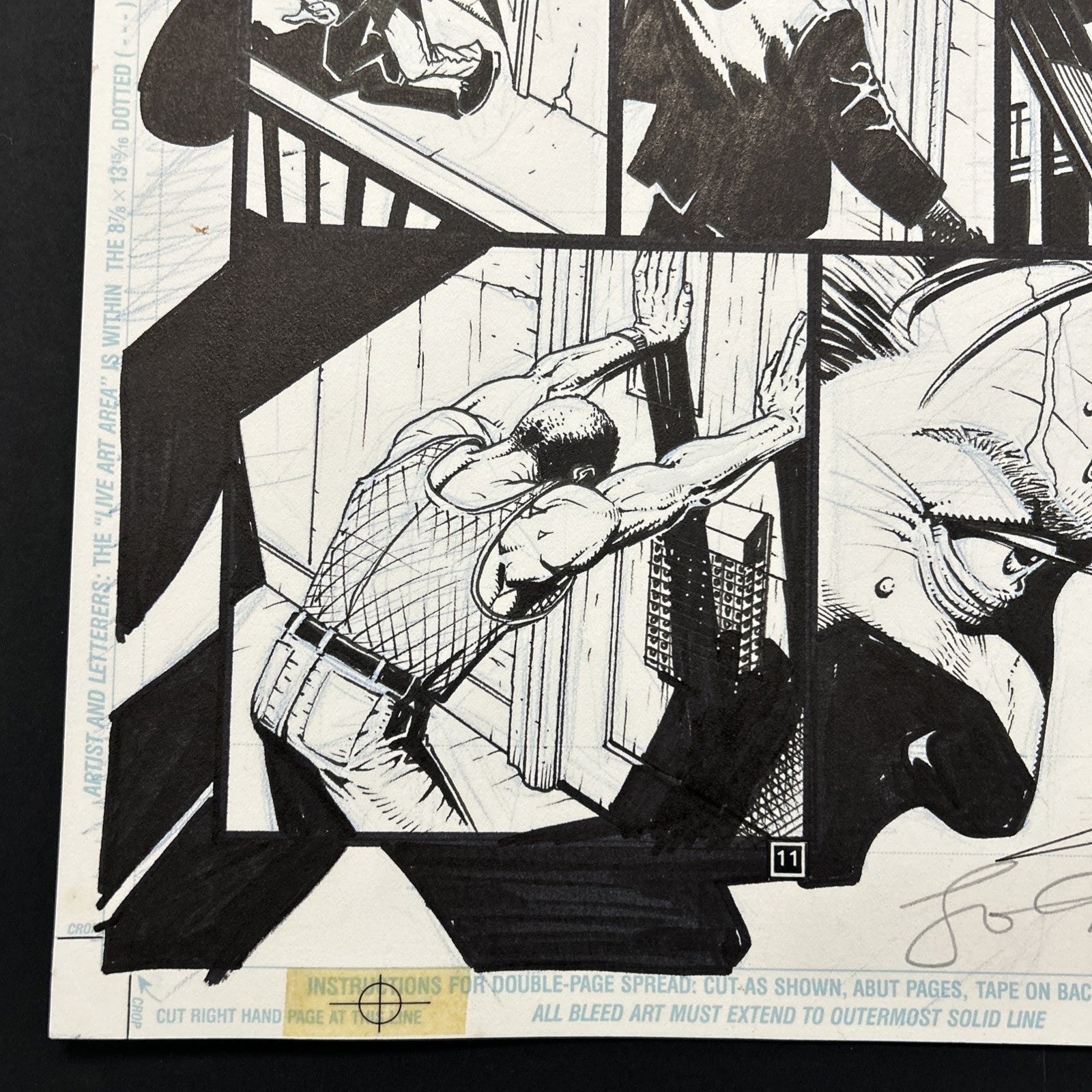 Original Artwork for Hellblazer #129 Page 11 by John Higgins DC Comics7
