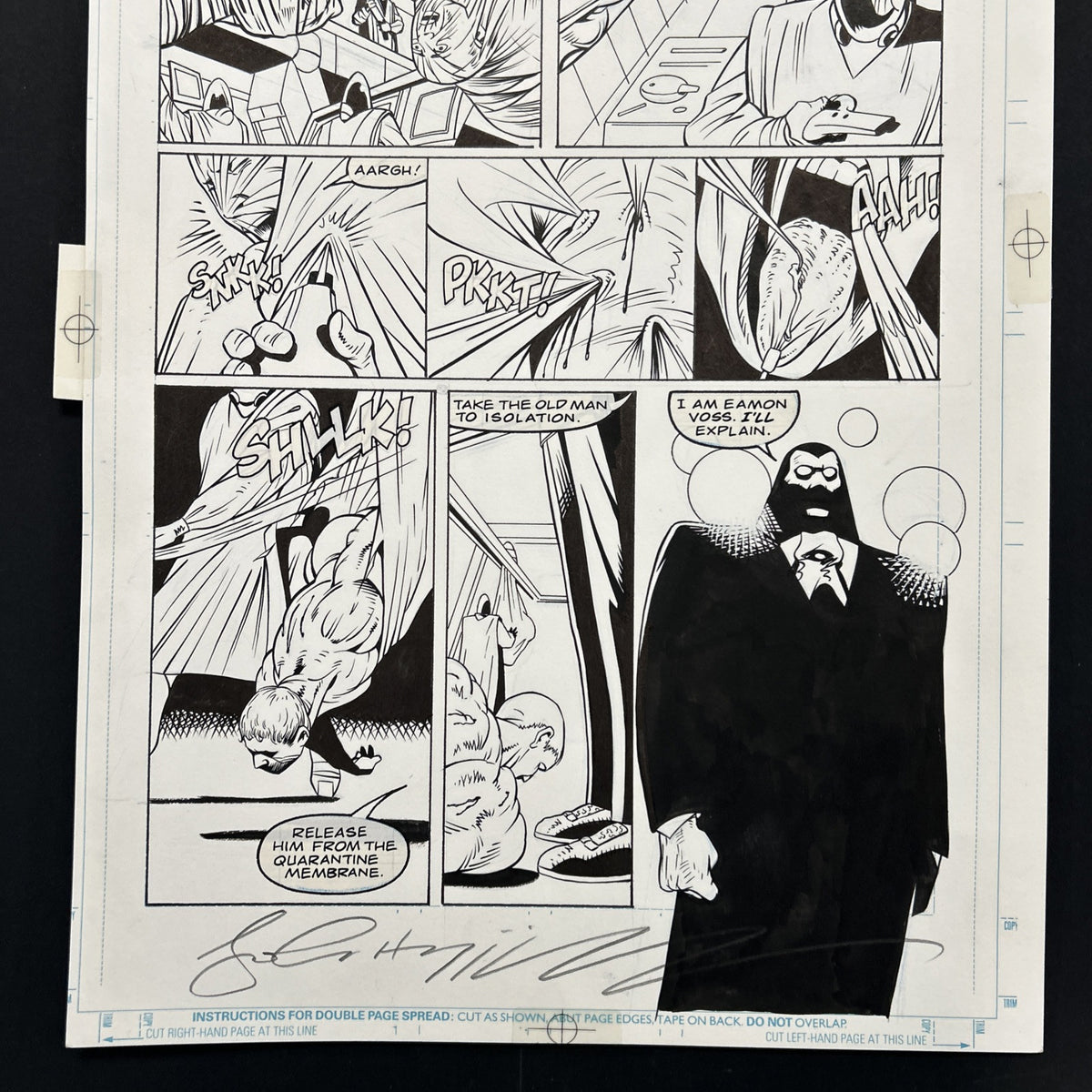 Original Artwork for Mutatis Issue #1 Story Page #7 By John Higgins ...