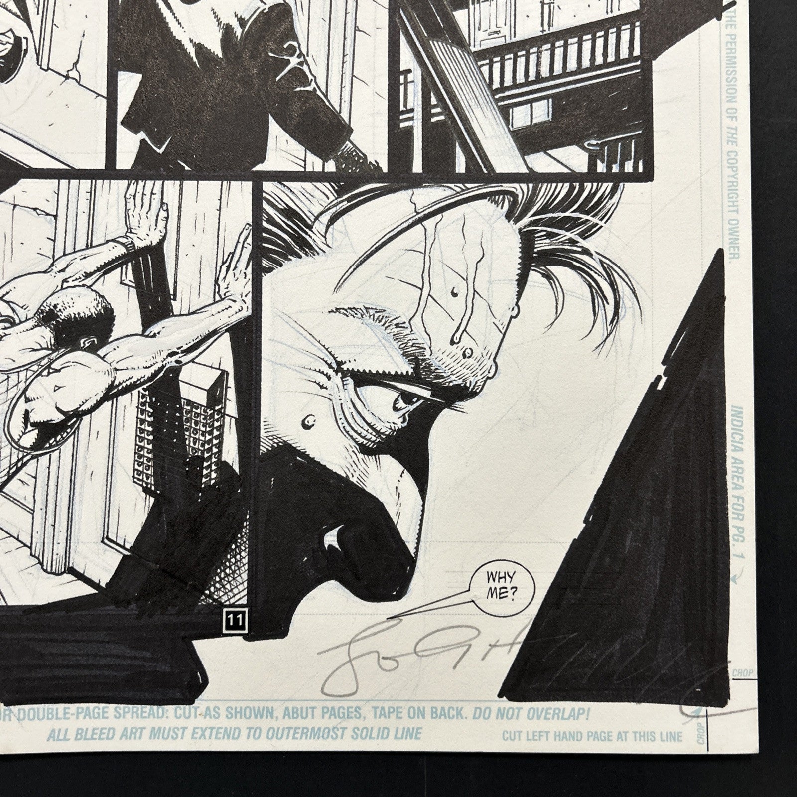 Original Artwork for Hellblazer #129 Page 11 by John Higgins DC Comics8
