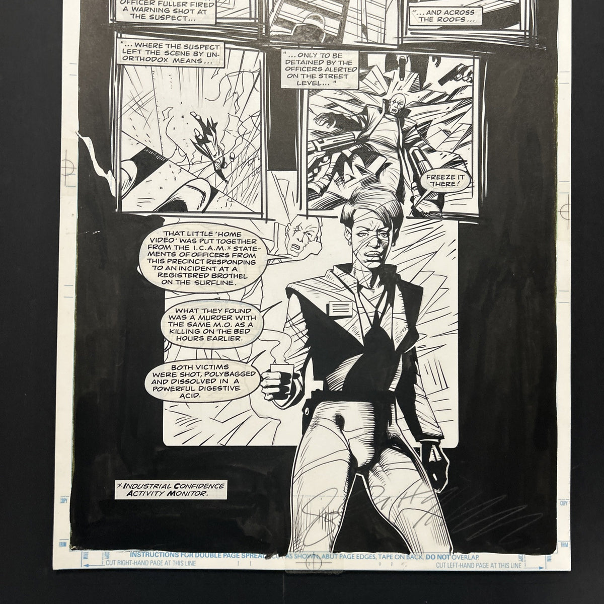 Original Artwork for Mutatis Issue #2 Story Page #1 By John Higgins ...