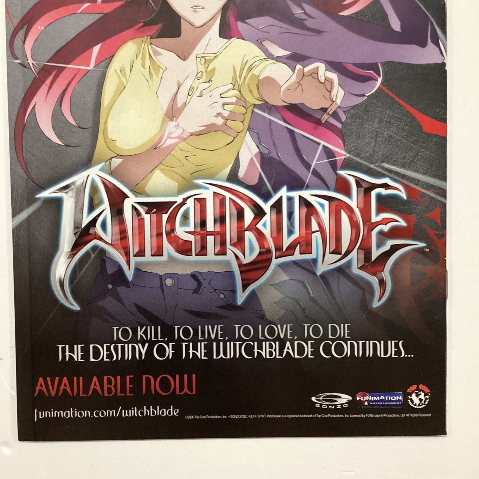 Witchblade #116 2008 VF/NM Greg Horn Variant Cover7