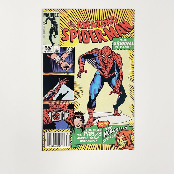 Amazing Spider-Man #259 VF 1984 Newsstand Edition Raw Comic