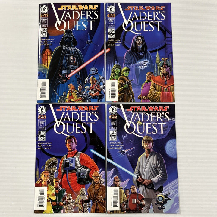 Dark Horse Star Wars Vader Quest #1-4 1999 VF