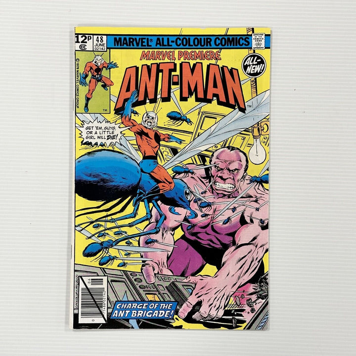 Marvel Premiere Astonishing Ant-Man #48 1979 VF+ Pence Copy 2nd Scott Lang
