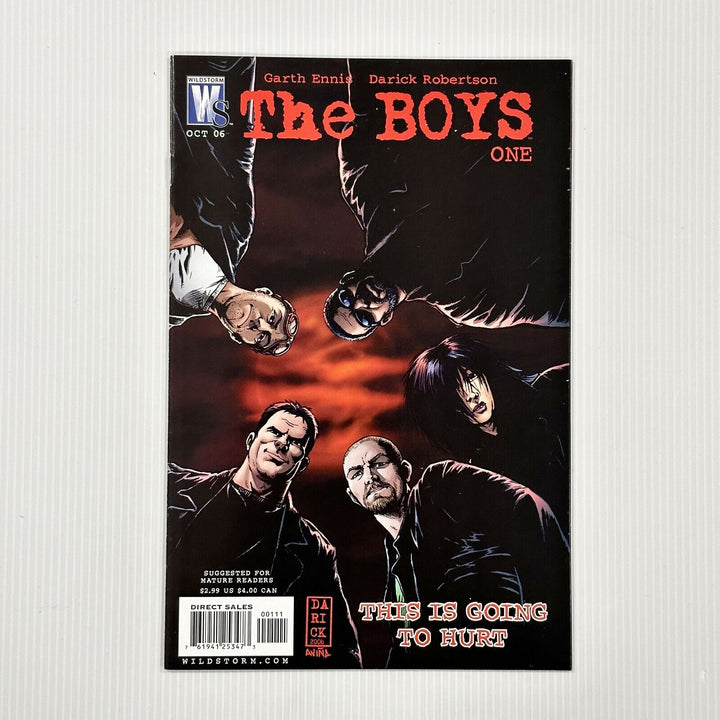 The Boys #1 2006 NM Wildstorm 1st Print 1st Hughie, Butcher & A-Train