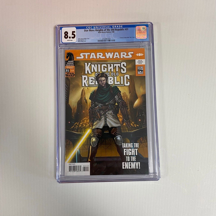Star Wars: Knights of the Old Republic #31 2008 8.5 CGC White Pages Darth Malek