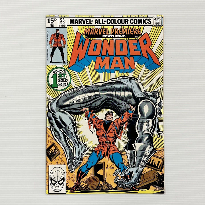 Marvel Premiere Featuring Wonder Man #55 1980 VF/NM Pence Copy