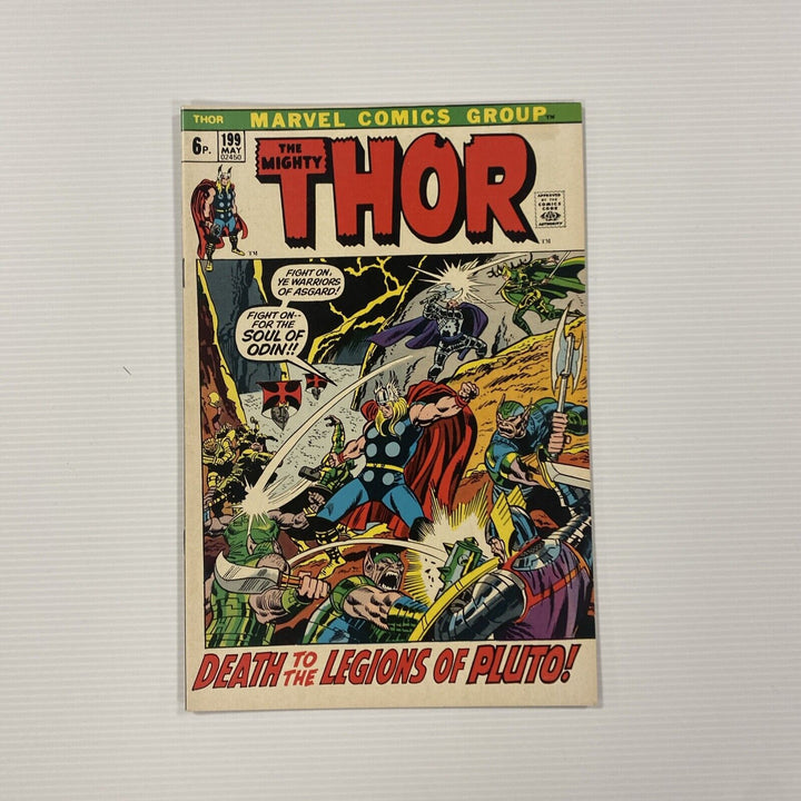 The Mighty Thor #199 1972 VF 1st Appearance of Ego Pence Copy