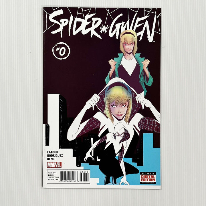 Spider-Gwen #0 2016 Edge of Spider-Verse #2 reprint NM