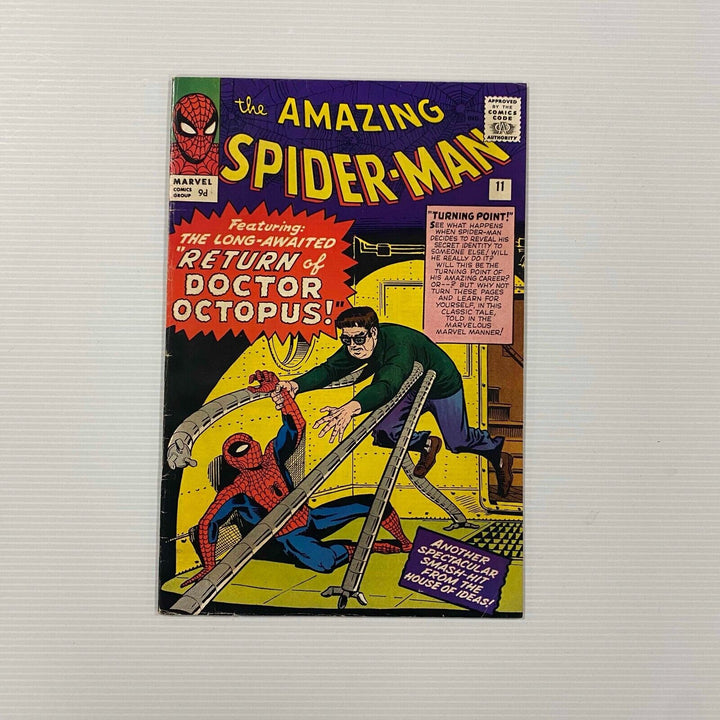 Amazing Spider-Man #11 1964 FN Pence Copy 2nd App of Doctor Octopus