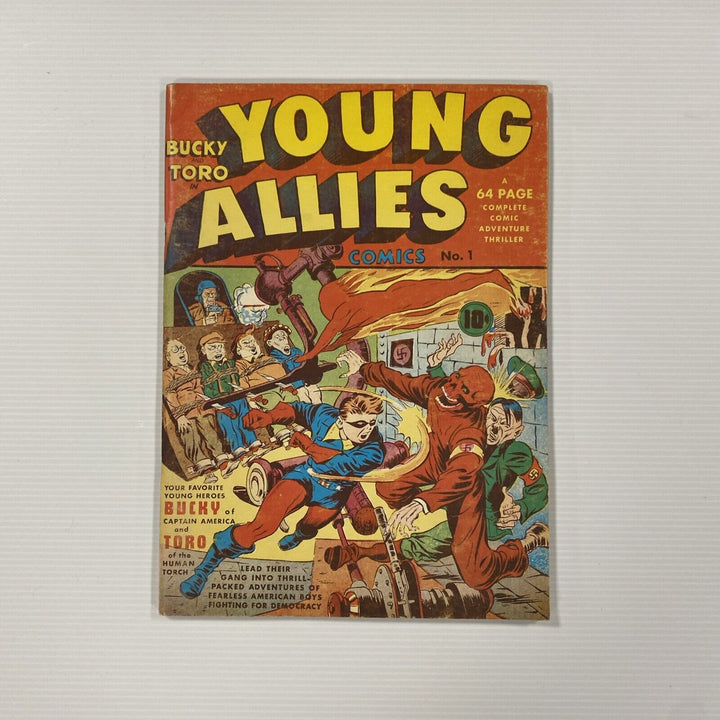 Flashback #8 Reprints Young Allies #1 1973 FN Alan Light Golden Age