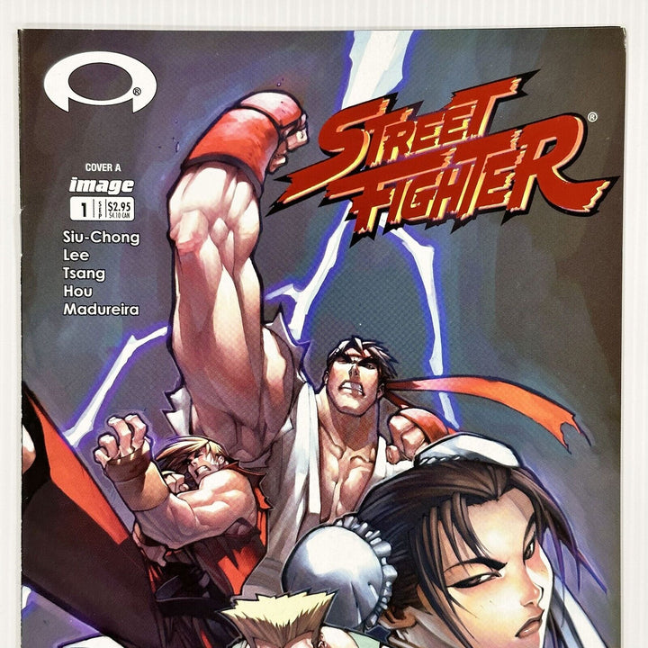 Street Fighter #1 2004 NM Image Comics Dynamic Forces Foil Cover A 1855/2000