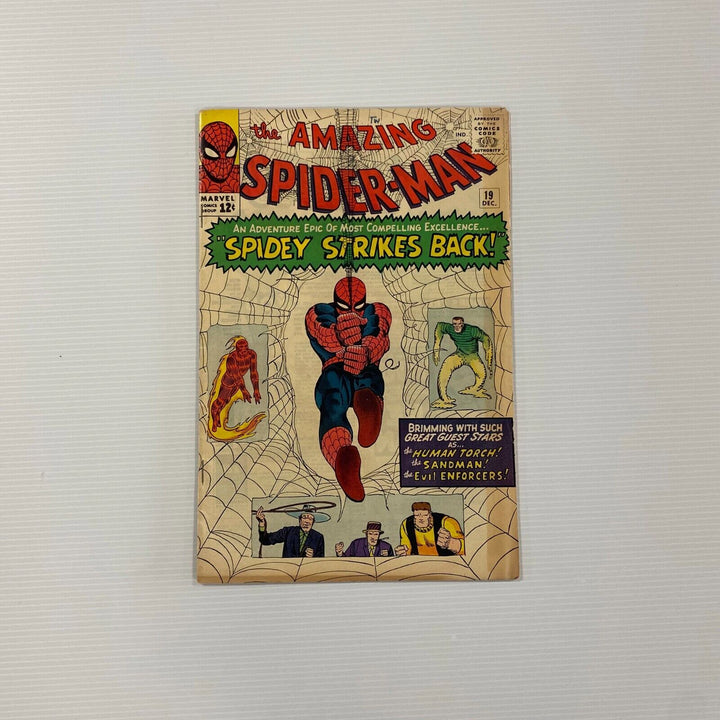 Amazing Spider-Man #19 1964 VG+ 1st Appearance of Macdonald Gargan Cent Copy