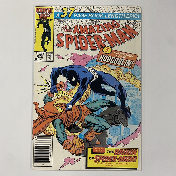 Amazing Spider-man #275 1986 VF/NM Return of the Hobgoblin Newsstand