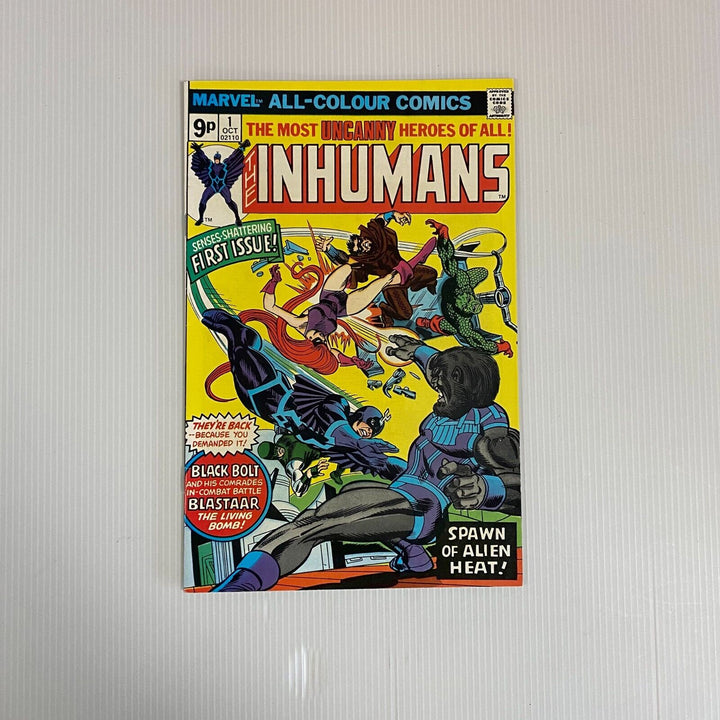 Marvel The Inhumans #1 1975 VF/NM Pence Copy