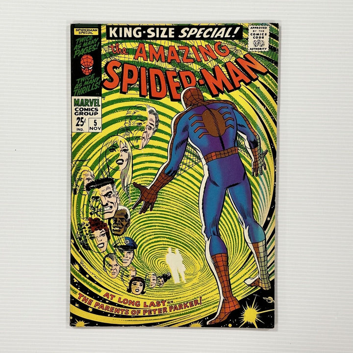 Amazing Spider-Man King Size #5 1968 FN/VF 1st App Peter Parker's Parents