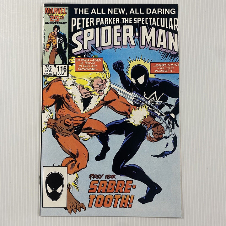 Peter Parker Spectacular Spider-Man #116 1986 NM 1st Appearance of Foreigner