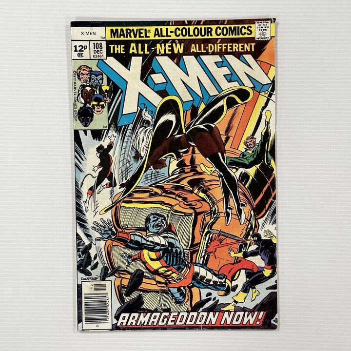 X-Men #108 1977 VG Pence Copy 1st John Byrne Artwork