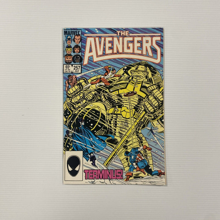 Avengers #257 1985 VF First Appearance of Nebula Cent Copy