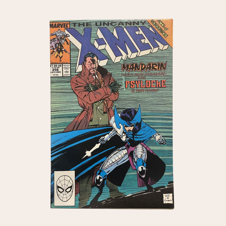 X-Men #256 VF/NM Raw Comic 1989 Marvel