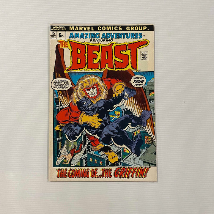 Amazing Adventures feat. The Beast #15 1972 FN/VF Pence Copy