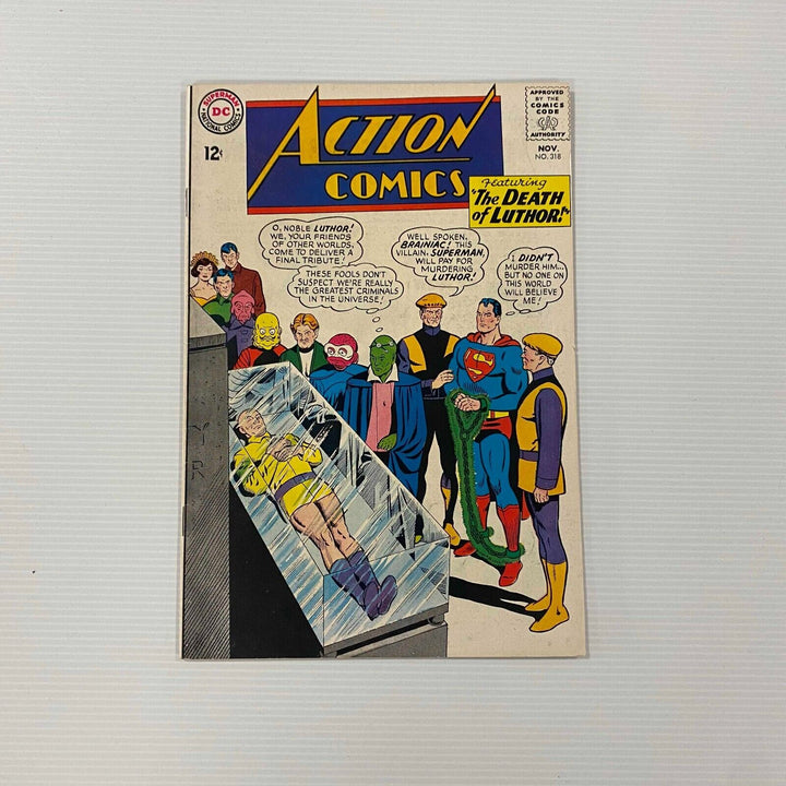 Action Comics #318 1964 VF- Cent Copy