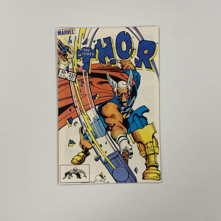 The Mighty Thor #337 1983 VF 1st Appearance of Beta Rey Bill