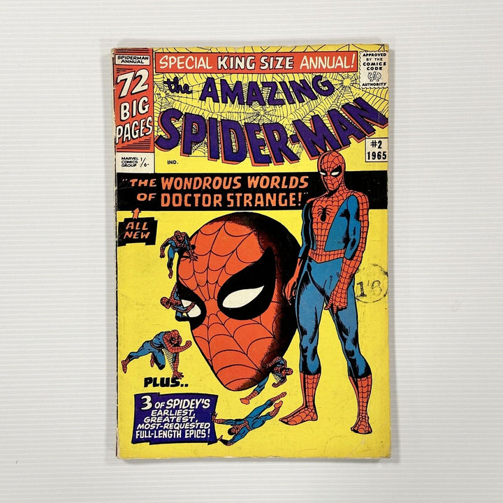 Amazing Spider-Man Annual #2 1965 VG- Pence Copy