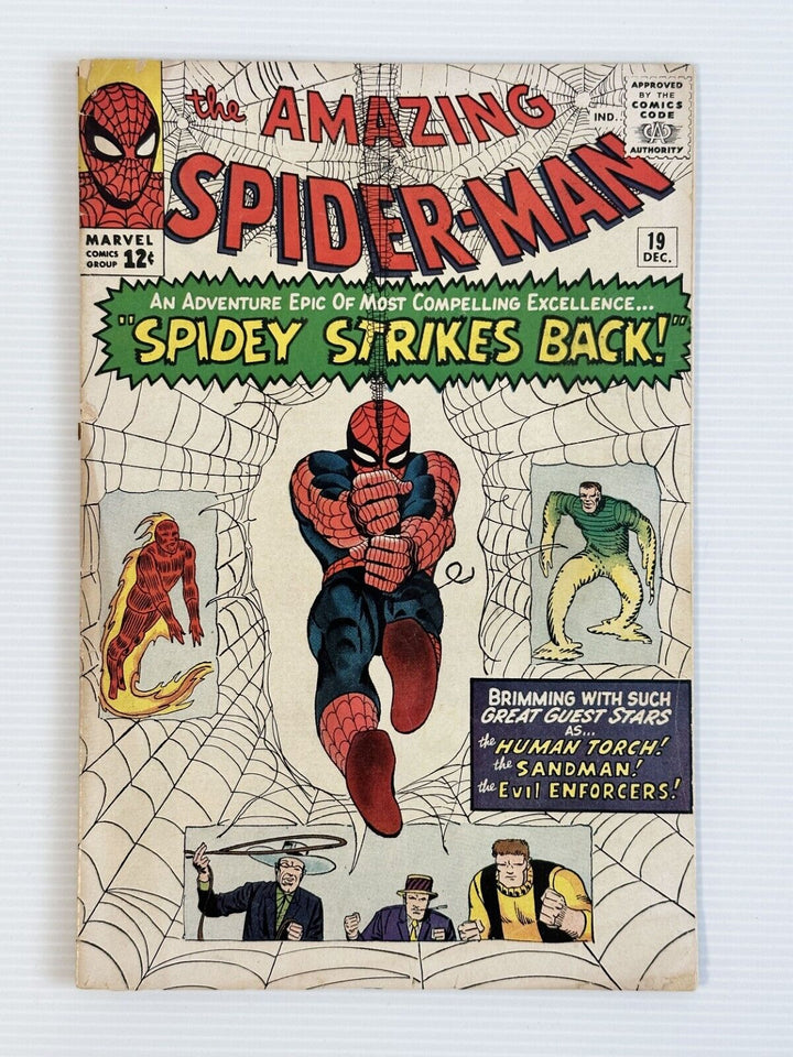 Amazing Spider-Man #19 1964 1st appearance of Macdonald Gargan VG Cent Copy