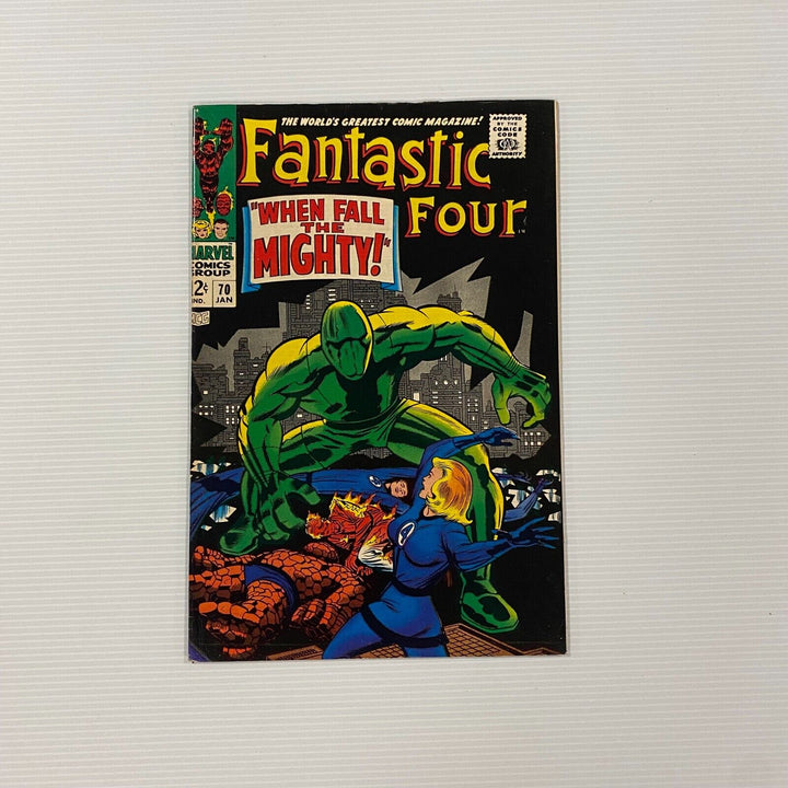 Fantastic Four #70 1968 FN/VF Cent Copy