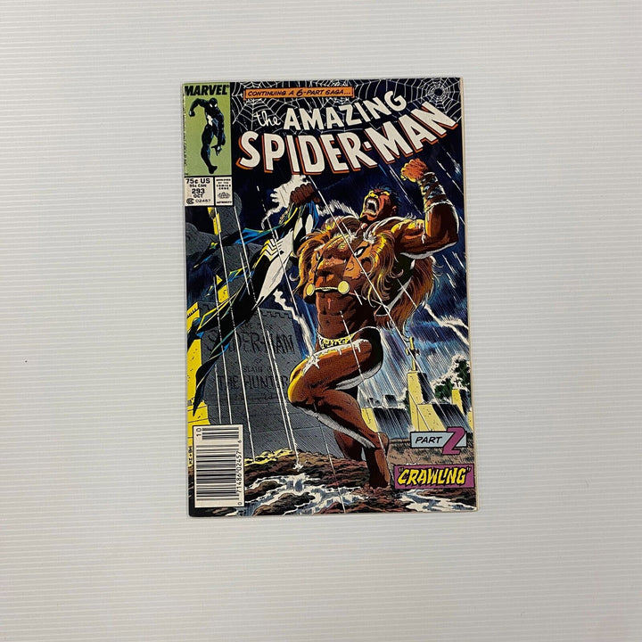 Amazing Spider-man #293 1987 NM- Part 2 - "Crawling" Newstand (1)