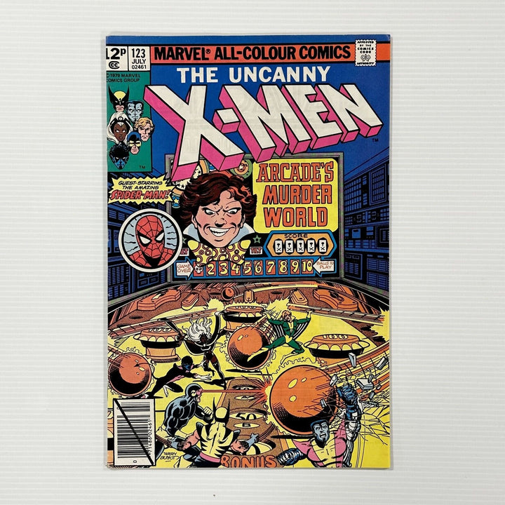 The Uncanny X-Men #123 1979 VF+ Pence Copy